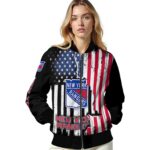 new york rangers patriotic theme black jacket best selling jacketwow