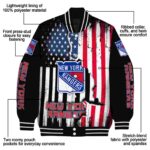 new york rangers patriotic theme black jacket best selling jacketwow