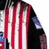 new york rangers patriotic theme black jacket premium grade jacketwow