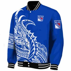 new york rangers tribal art blue white black jacket best selling jacketwow