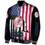 new york yankees patriotic theme black jacket best selling jacketwow