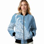 north carolina tar heels tribal art light blue white black jacket best selling jacketwow