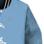 north carolina tar heels tribal art light blue white black jacket best selling jacketwow