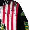 north dakota state bison patriotic theme black jacket premium grade jacketwow