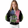 north dakota state bison patriotic theme black jacket top rated jacketwow