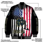 notre dame fighting irish patriotic theme black jacket best selling jacketwow