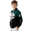 oakland athletics punisher skull green black white jacket trendy jacketwow