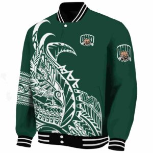 ohio bobcats tribal art green white black jacket best selling jacketwow