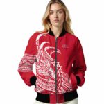 ole miss rebels tribal art red white black jacket best selling jacketwow