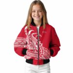 ole miss rebels tribal art red white black jacket best selling jacketwow