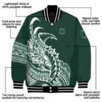 oregon ducks tribal art green white black jacket best selling jacketwow