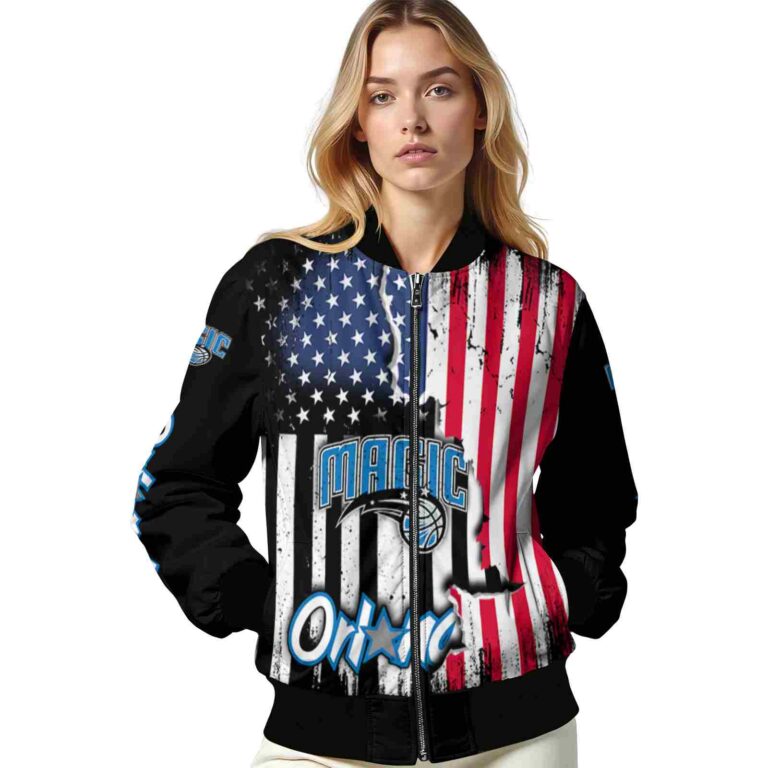 orlando magic patriotic theme black jacket latest model jacketwow