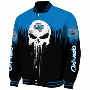 orlando magic punisher skull blue black white jacket best selling jacketwow