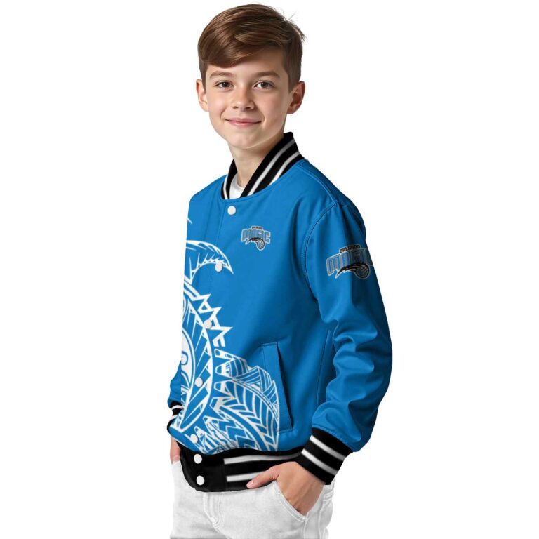 orlando magic tribal art blue white black jacket trendy jacketwow