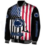 penn state nittany lions patriotic theme black jacket best selling jacketwow