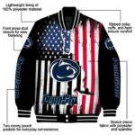 penn state nittany lions patriotic theme black jacket best selling jacketwow
