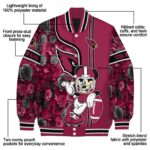 personalized arizona cardinals rose mickey red jacket best selling jacketwow
