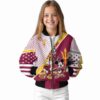 personalized arizona state sun devils mickey donald goofy maroon white jacket top rated jacketwow