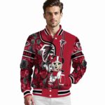 personalized atlanta falcons rose mickey red jacket best selling jacketwow