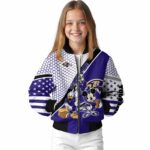 personalized baltimore ravens mickey donald goofy purple white jacket best selling jacketwow