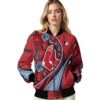 personalized boston red sox floral print red jacket latest model jacketwow