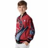 personalized boston red sox floral print red jacket trendy jacketwow