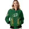 personalized carolina hurricanes shamrock pattern green jacket latest model jacketwow