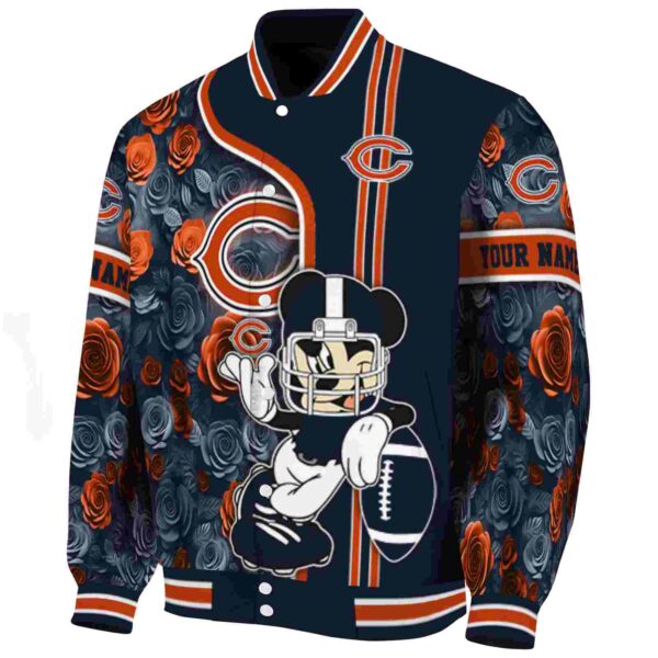 personalized chicago bears rose mickey blue jacket best selling jacketwow