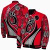 personalized cincinnati bearcats floral print red jacket fashion forward jacketwow