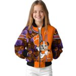 personalized clemson tigers rose mickey orange jacket best selling jacketwow
