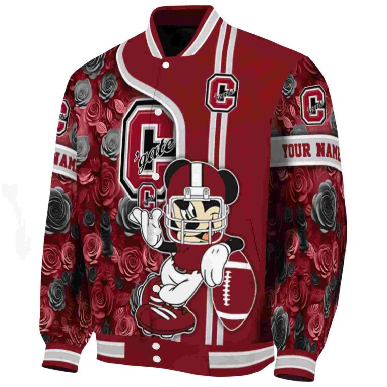 personalized colgate raiders rose mickey maroon jacket best selling jacketwow