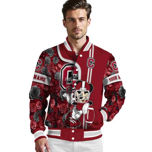 personalized colgate raiders rose mickey maroon jacket high quality jacketwow