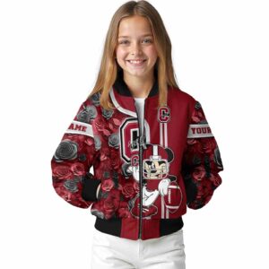 personalized colgate raiders rose mickey maroon jacket top rated jacketwow