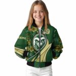 personalized colorado state rams floral print green jacket best selling jacketwow