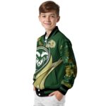 personalized colorado state rams floral print green jacket best selling jacketwow