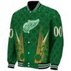 personalized detroit red wings shamrock pattern green jacket best selling jacketwow