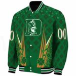 personalized duke blue devils shamrock pattern green jacket best selling jacketwow