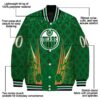 personalized edmonton oilers shamrock pattern green jacket new arrival jacketwow