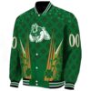 personalized fresno state bulldogs shamrock pattern green jacket best selling jacketwow