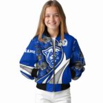 personalized georgia state panthers floral print blue jacket best selling jacketwow