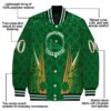 personalized golden state warriors shamrock pattern green jacket new arrival jacketwow