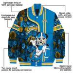 personalized los angeles chargers rose mickey blue jacket best selling jacketwow