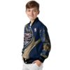 personalized new orleans pelicans floral print navy jacket trendy jacketwow