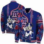 personalized new york giants rose mickey blue jacket best selling jacketwow