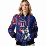 personalized new york giants rose mickey blue jacket best selling jacketwow
