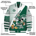 personalized new york jets mickey donald goofy green white jacket best selling jacketwow