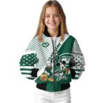 personalized new york jets mickey donald goofy green white jacket best selling jacketwow