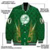 personalized new york yankees shamrock pattern green jacket new arrival jacketwow