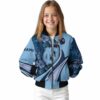 personalized north carolina tar heels floral print light blue jacket top rated jacketwow