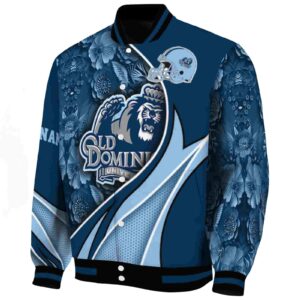 personalized old dominion monarchs floral print blue jacket best selling jacketwow